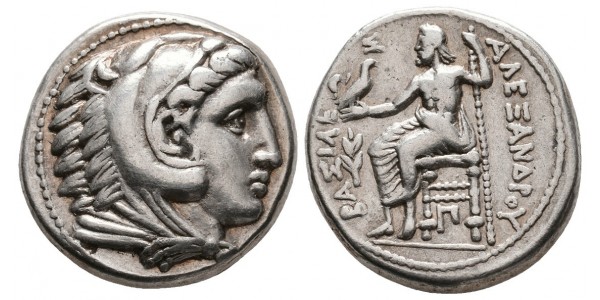 Alejandro Magno. Tetradracma. 320-317 a.C.. Amphipolis