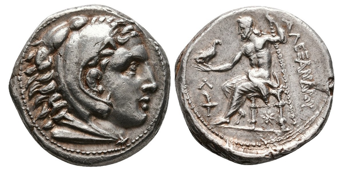 Alejandro Magno. Tetradracma. 305-298 a.C.. Amphipolis
