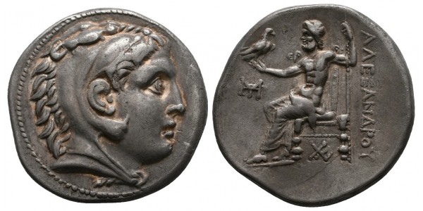 Alejandro Magno. Tetradracma. 336-323 a.C.. Incierta