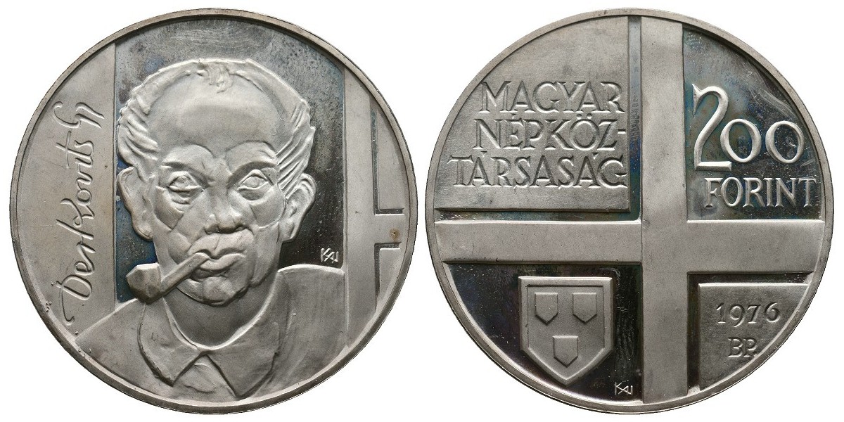 Hungría. 200 forint. 1976