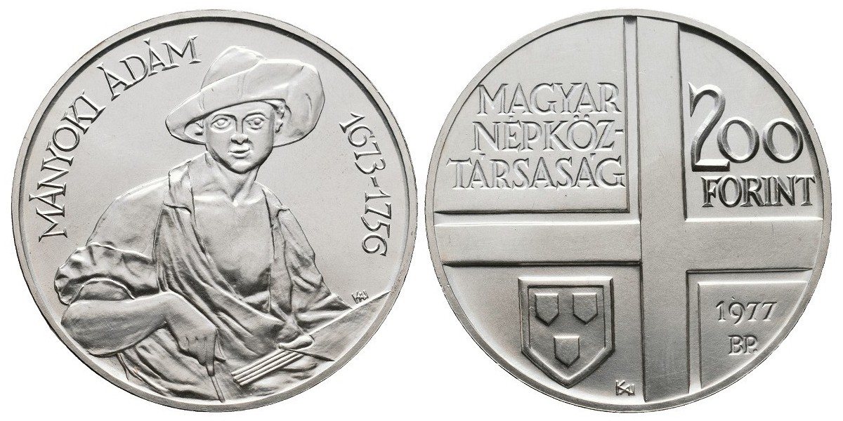 Hungría. 200 forint. 1978