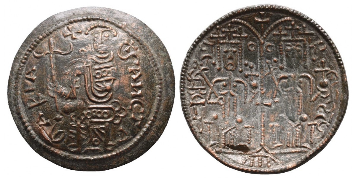 Hungría. 1 denier. 1172-1196