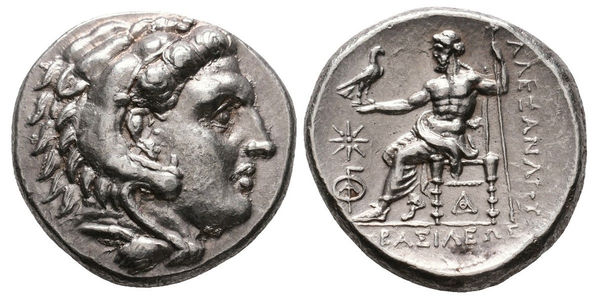 Alejandro Magno. Tetradracma. 310-290 a.C.. Corinto