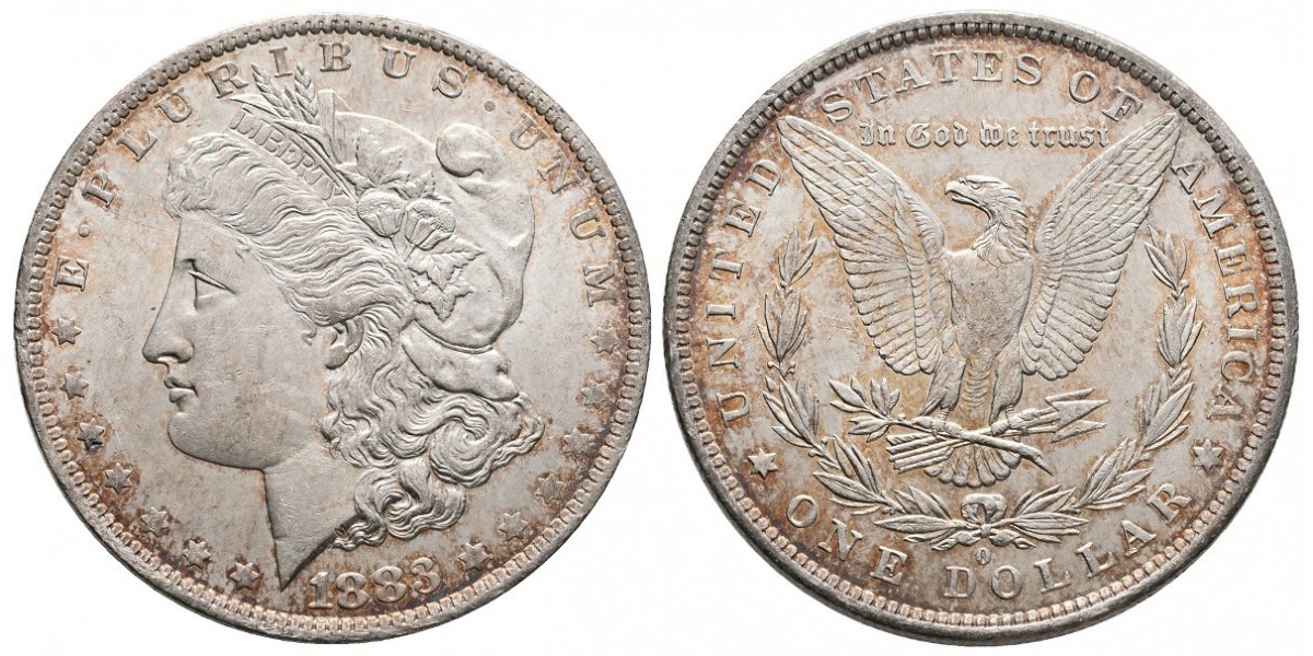 Estados Unidos. 1 dollar. 1883 O