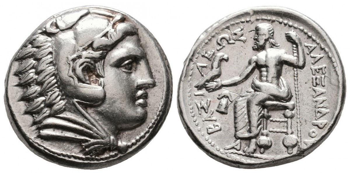 Alejandro Magno. Tetradracma. 323-320 a.C.. Amphipolis