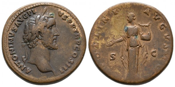 Antonino Pio. Sestercio. 138-161 d.C.. Roma