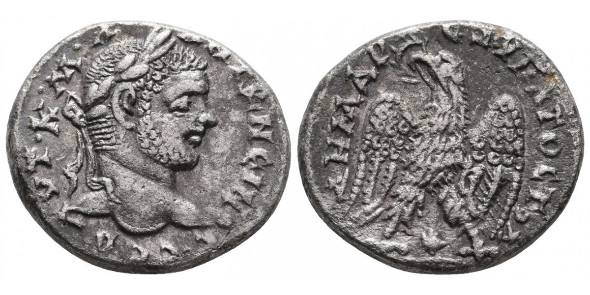 Caracalla. Tetradracma. 198-217 d.C.. Antioquía