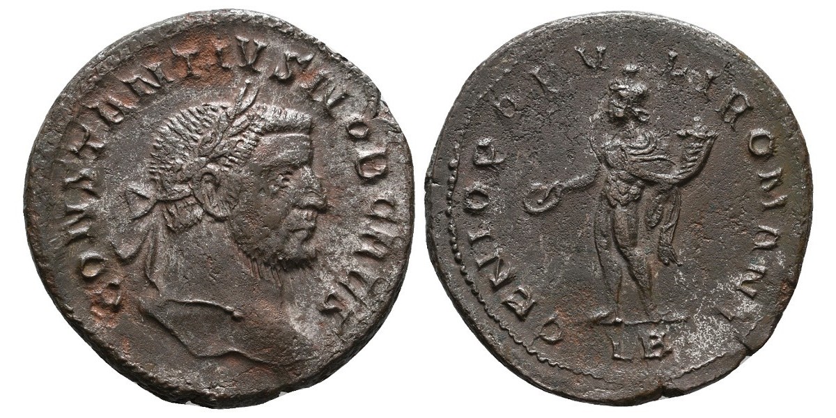 Constancio I. Follis. 305-306 d.C.. LB