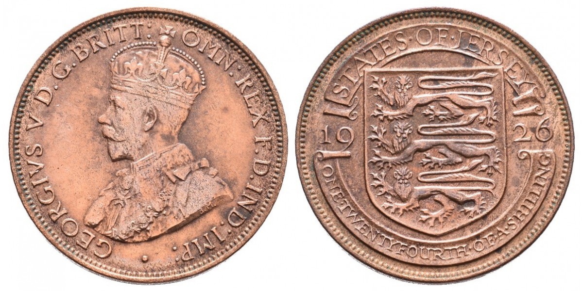 Jersey. 1/24 shilling. 1926