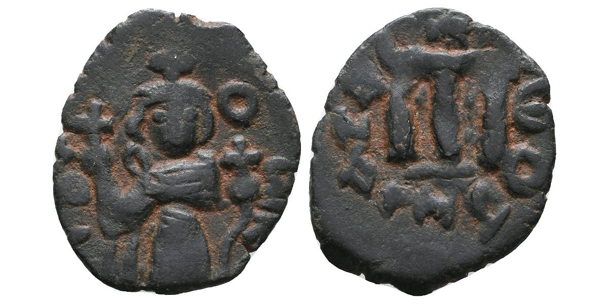 Constancio II. Follis. 641-668 d.C.