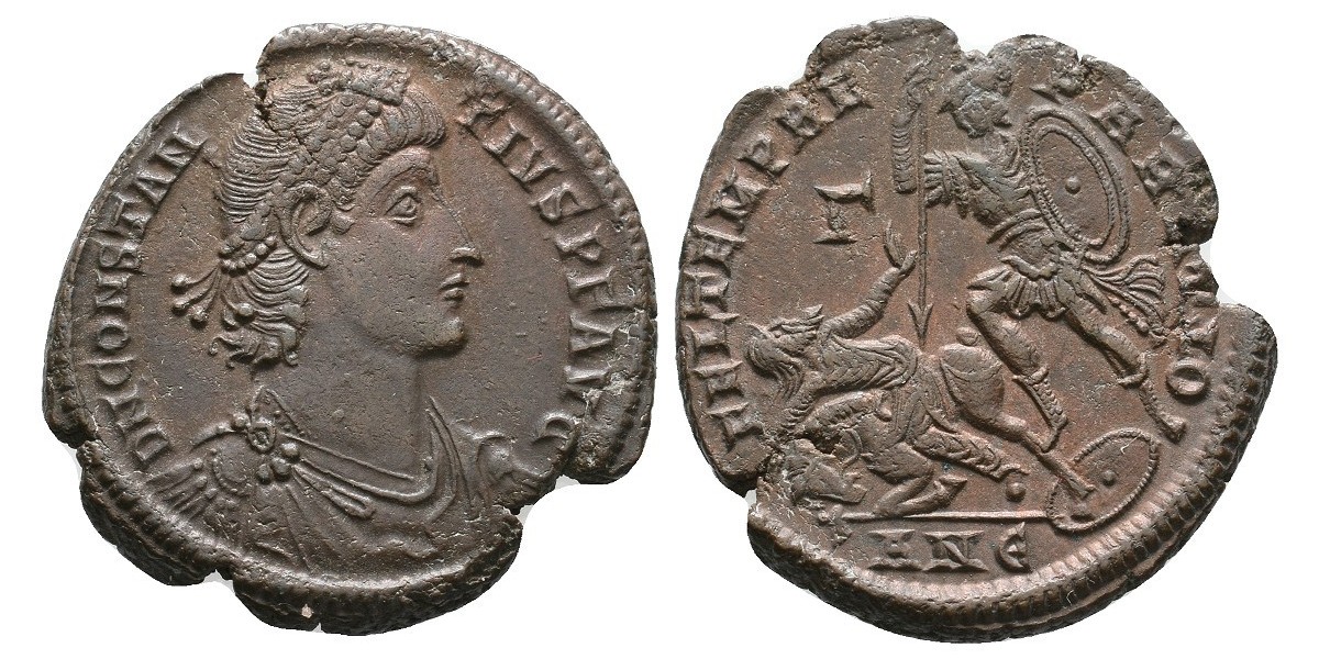 Constancio II. Centenional. 337-361 d.C.. Antioquía
