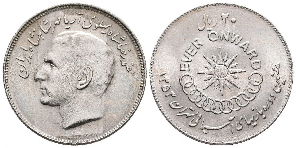 Irán. 20 rials. 1353
