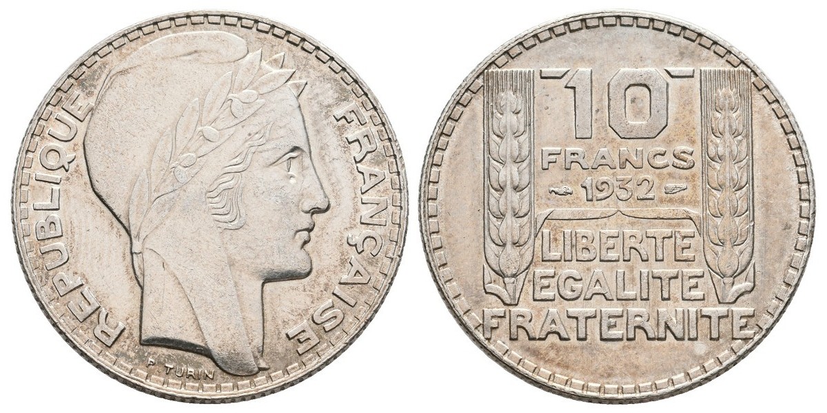 Francia. 10 francs. 1932