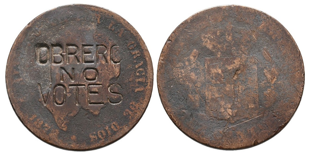 Alfonso XII. 10 céntimos. 1878