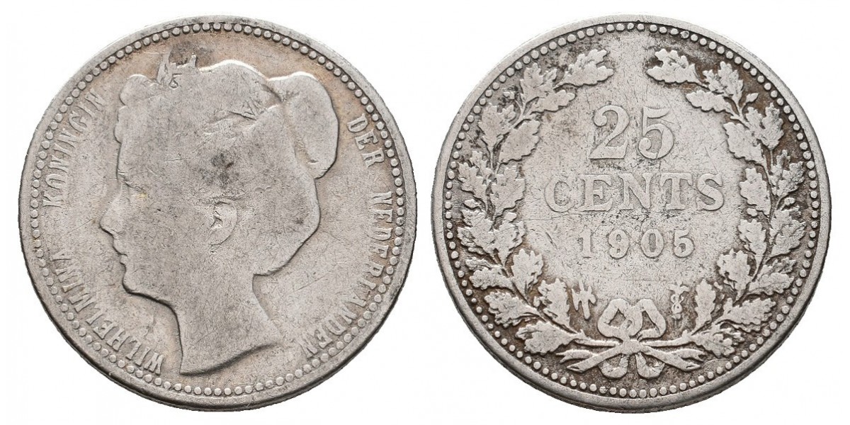 Holanda. 25 cents. 1905