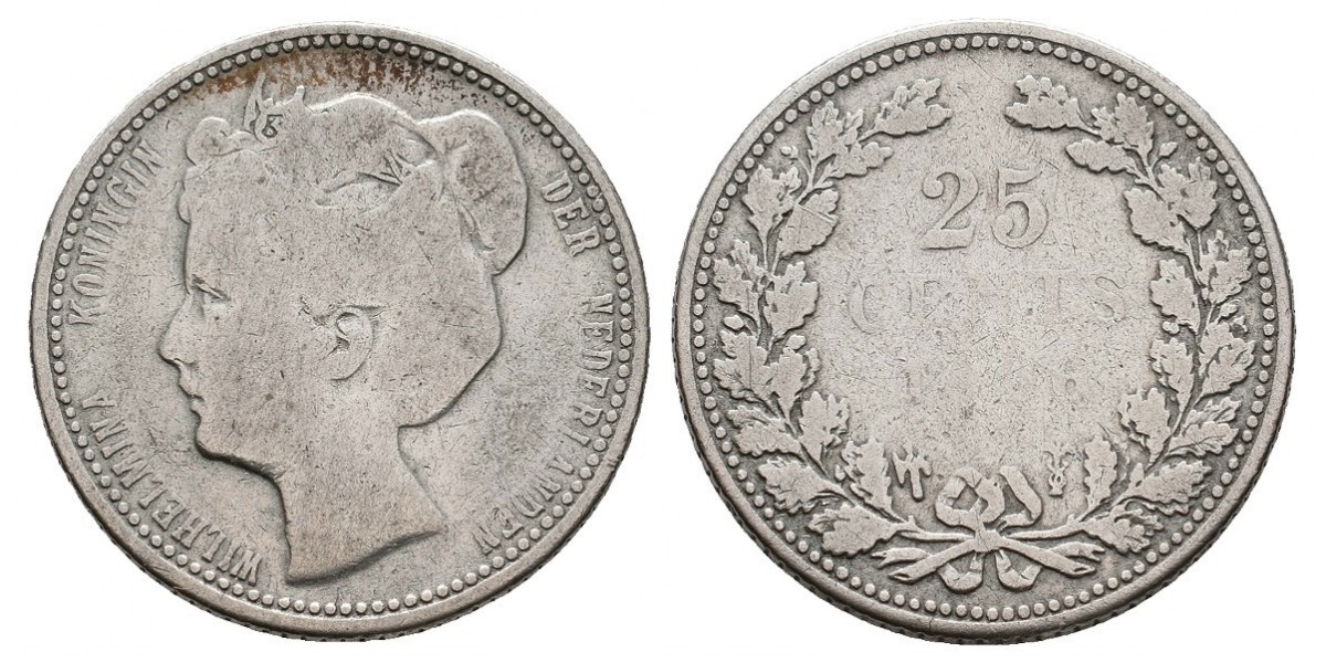 Holanda. 25 cents. 1906