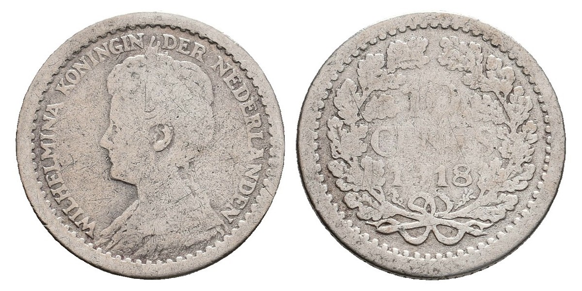 Holanda. 10 cents. 1918