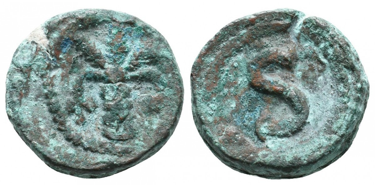 Heraclio. 6 nummus. 610-641 d.C.. Alejandría