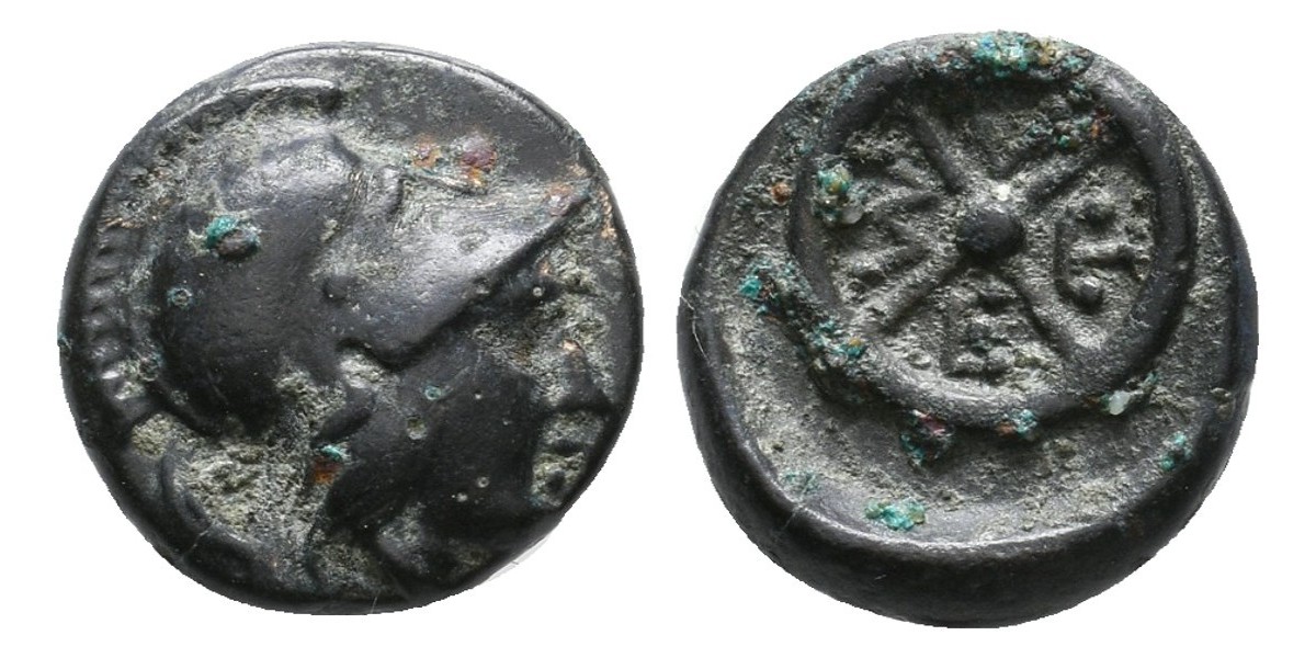 Imp. Griego. Bronce. Siglo IV a.C.. Mesembria