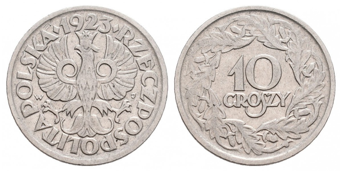 Polonia. 10 groszy. 1923