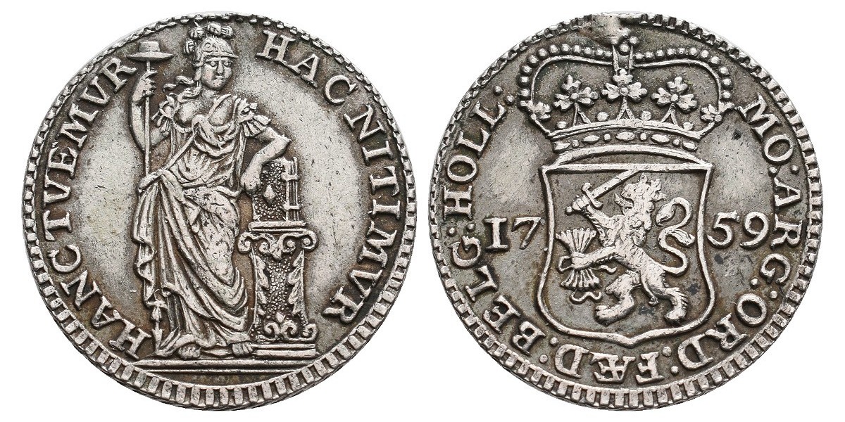 Holanda. 1/4 gulden. 1759
