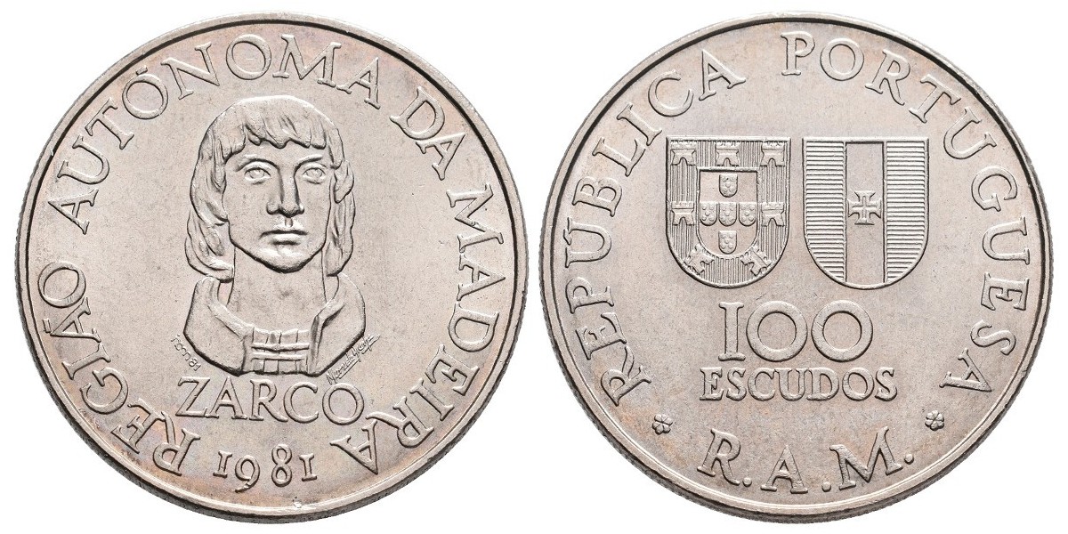Madeira. 100 escudos. 1981