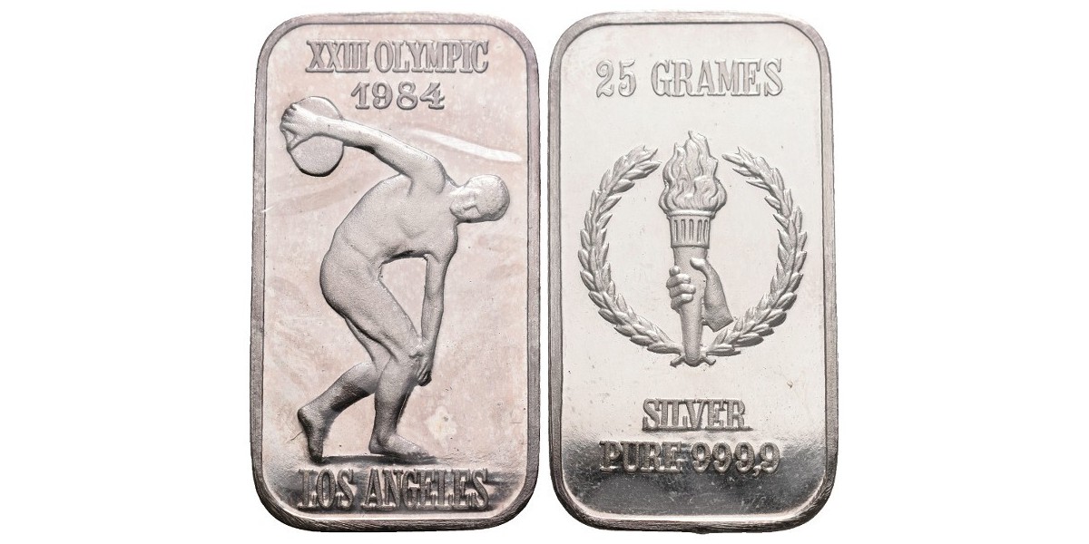 Estados Unidos. Medalla. 1984