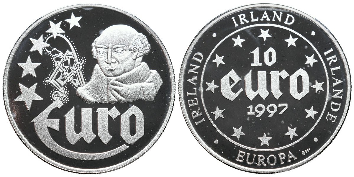 Irlanda. 10 euro. 1997