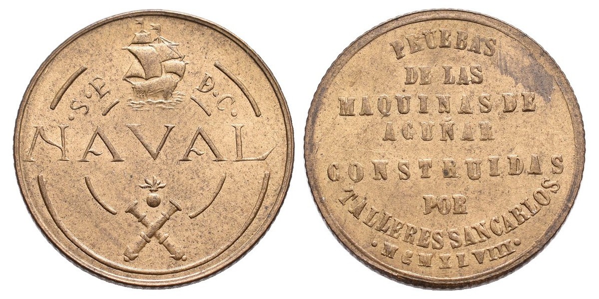 España. 1 peseta. 1948
