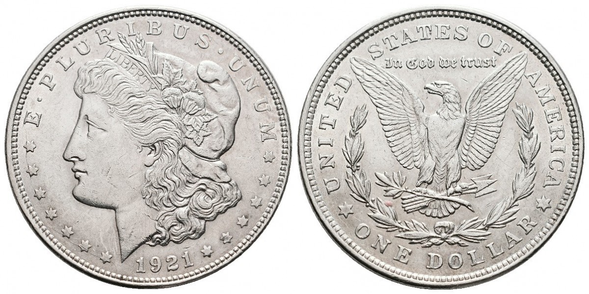Estados Unidos. 1 dólar. 1921