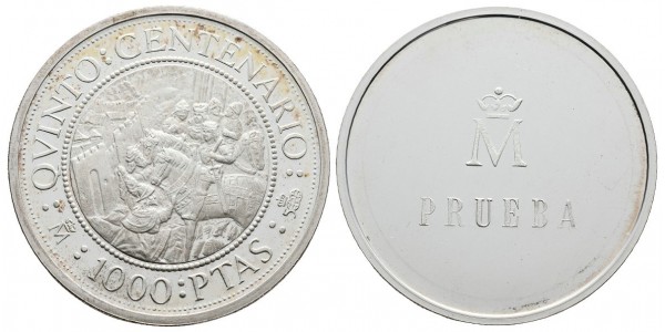 Juan Carlos I. 1000 pesetas.