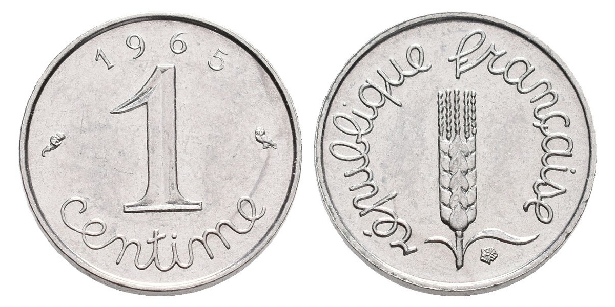 Francia. 1 centime. 1965