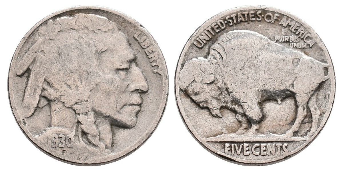 Estados Unidos. 5 cents. 1930