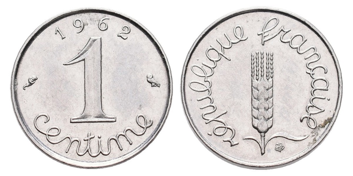 Francia. 1 centime. 1962