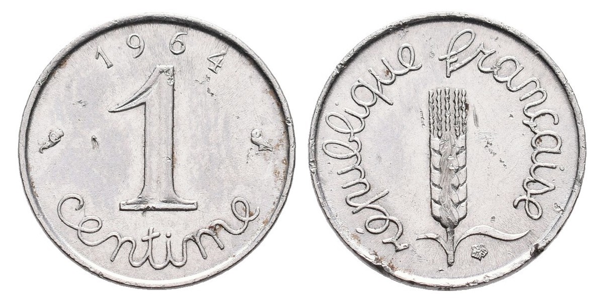 Francia. 1 centime. 1964