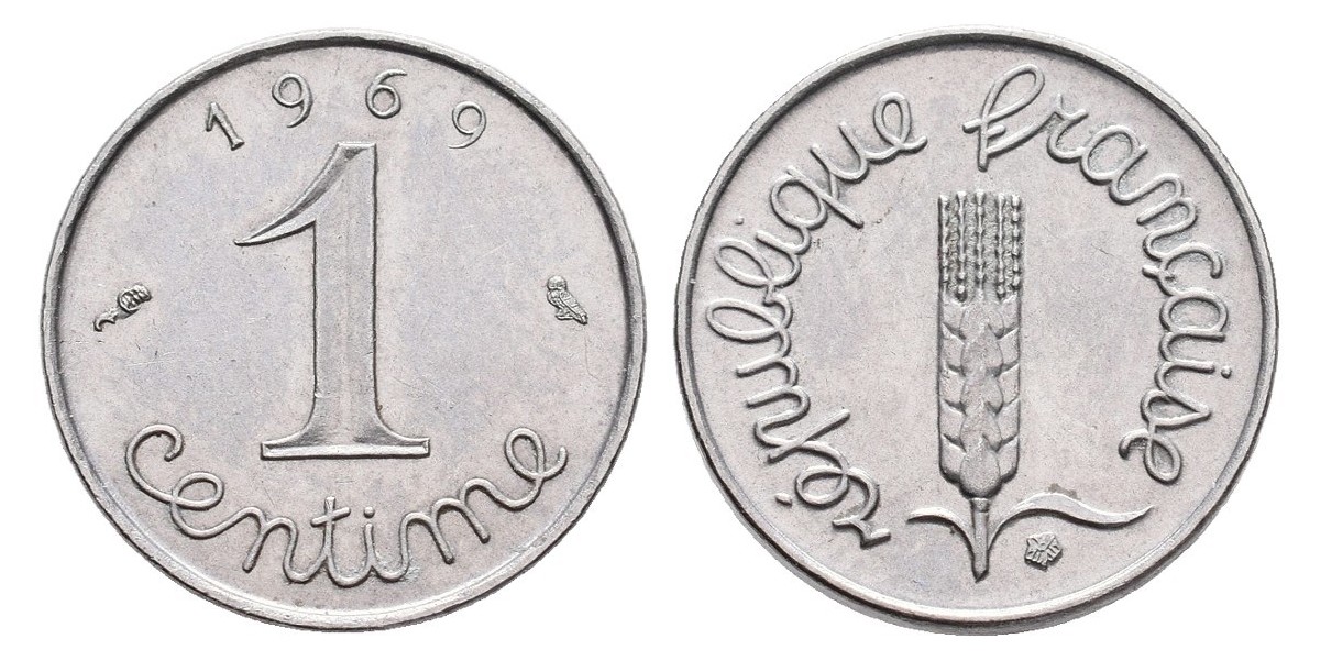 Francia. 1 centime. 1969