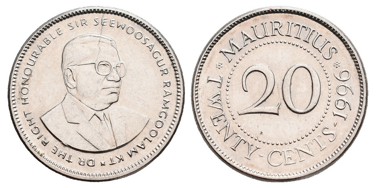 Mauricio. 20 cents. 1996