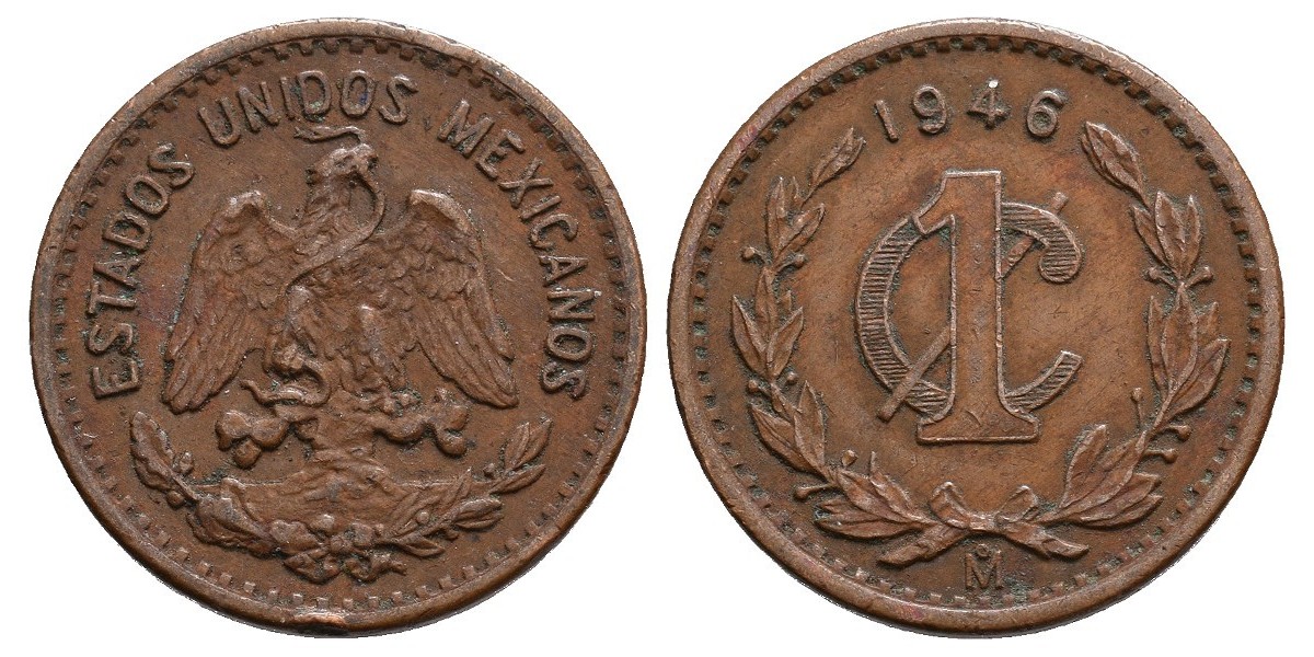 Méjico. 1 centavo. 1946