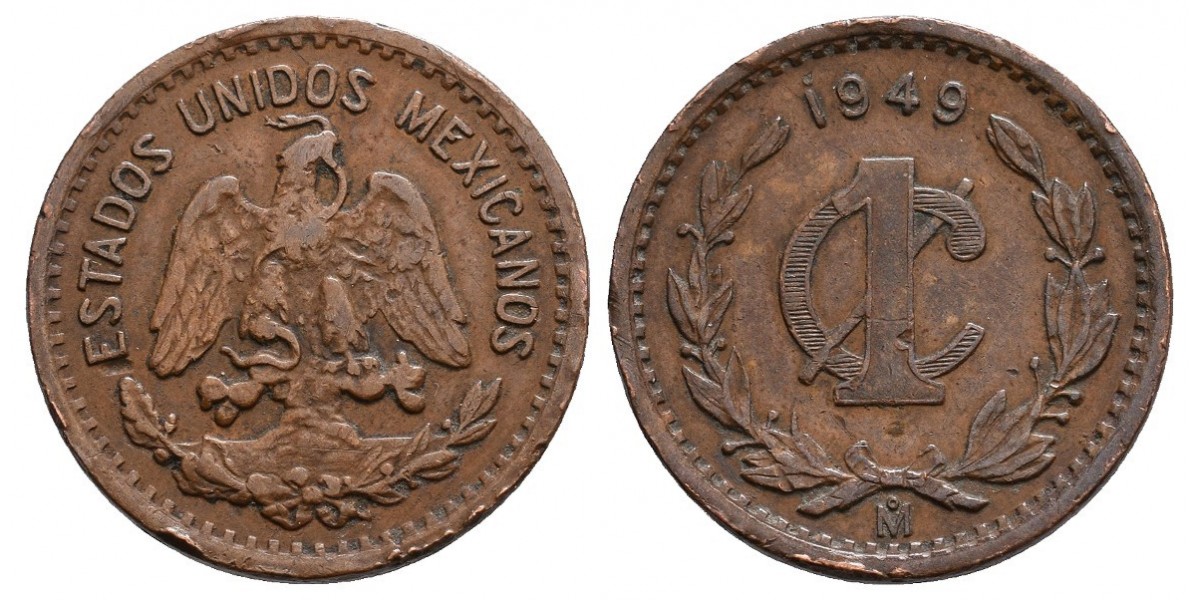 Méjico. 1 centavo. 1949