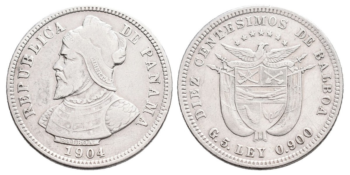 Panamá. 10 centésimos. 1904