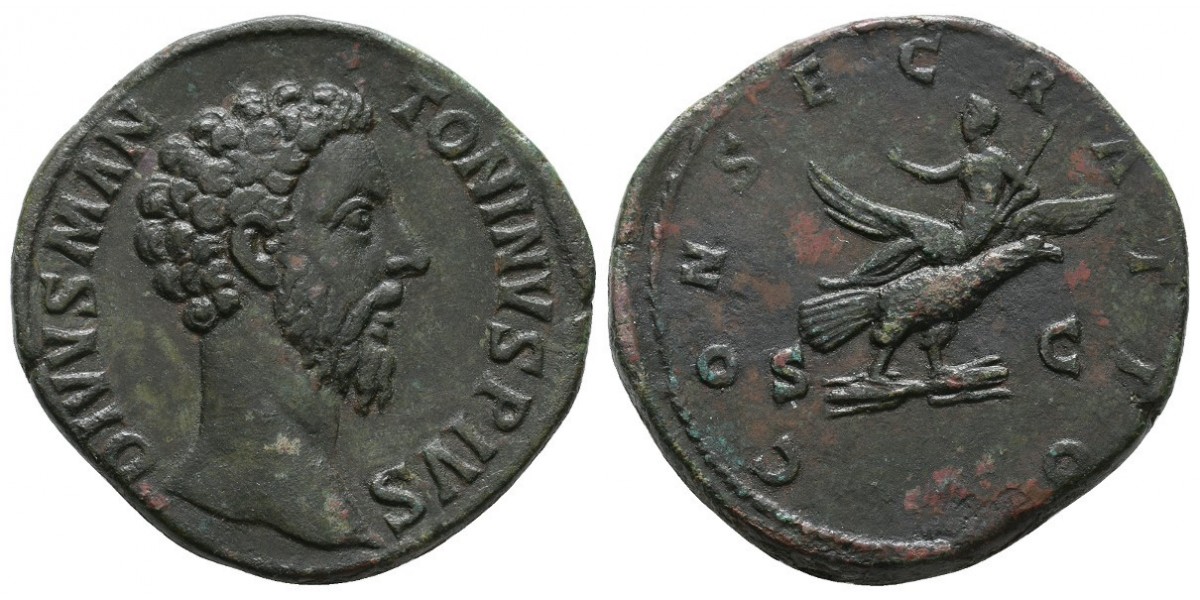 Marco Aurelio. Sestercio. 161-180 d.C.. Roma