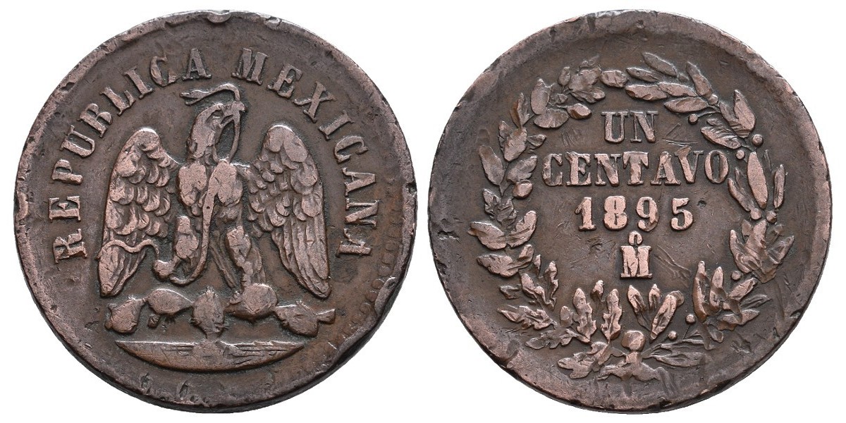 Méjico. 1 centavo. 1895