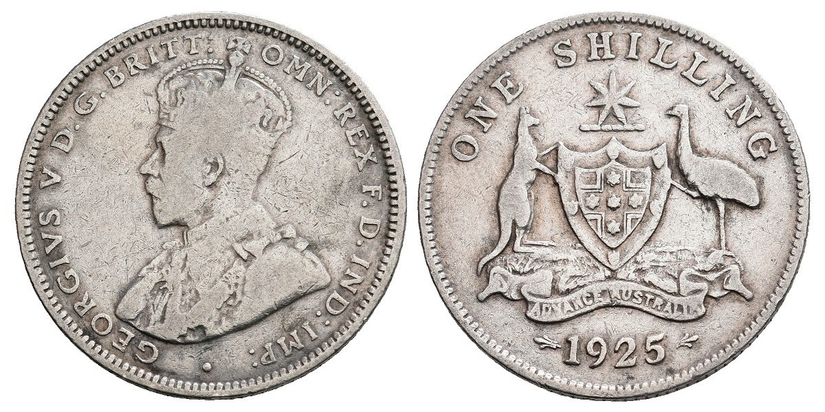 Australia. 1 shilling. 1925