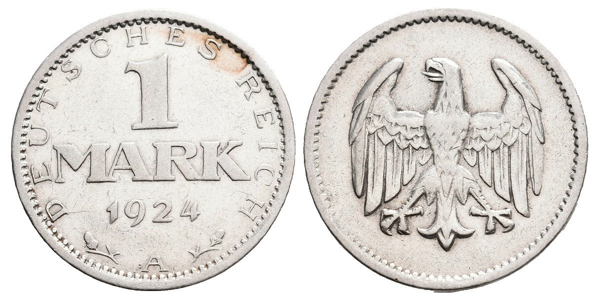Alemania. 1 mark. 1924 A