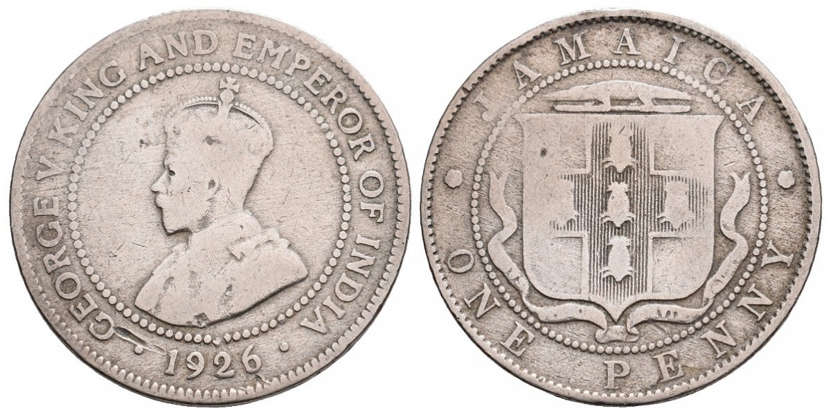 Jamaica. 1/2 penny. 1920