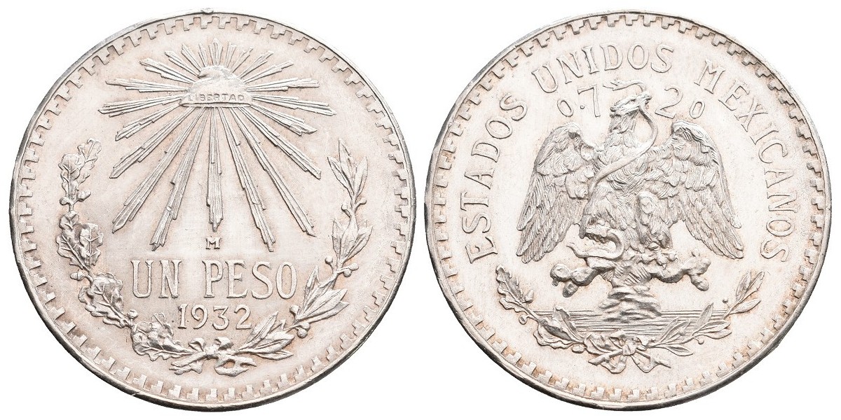 Méjico. 1 peso. 1932