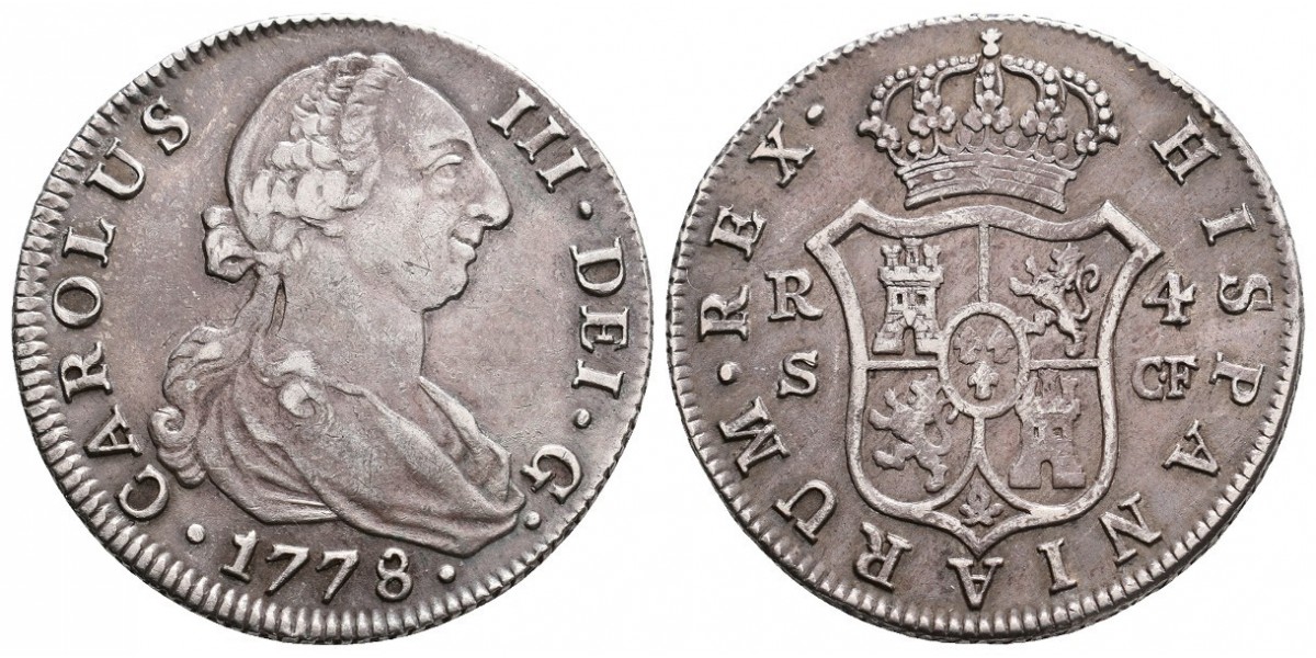 Carlos III. 4 reales. 1778