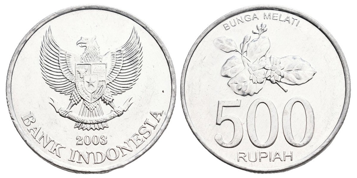 Indonesia. 500 rupiah. 2003