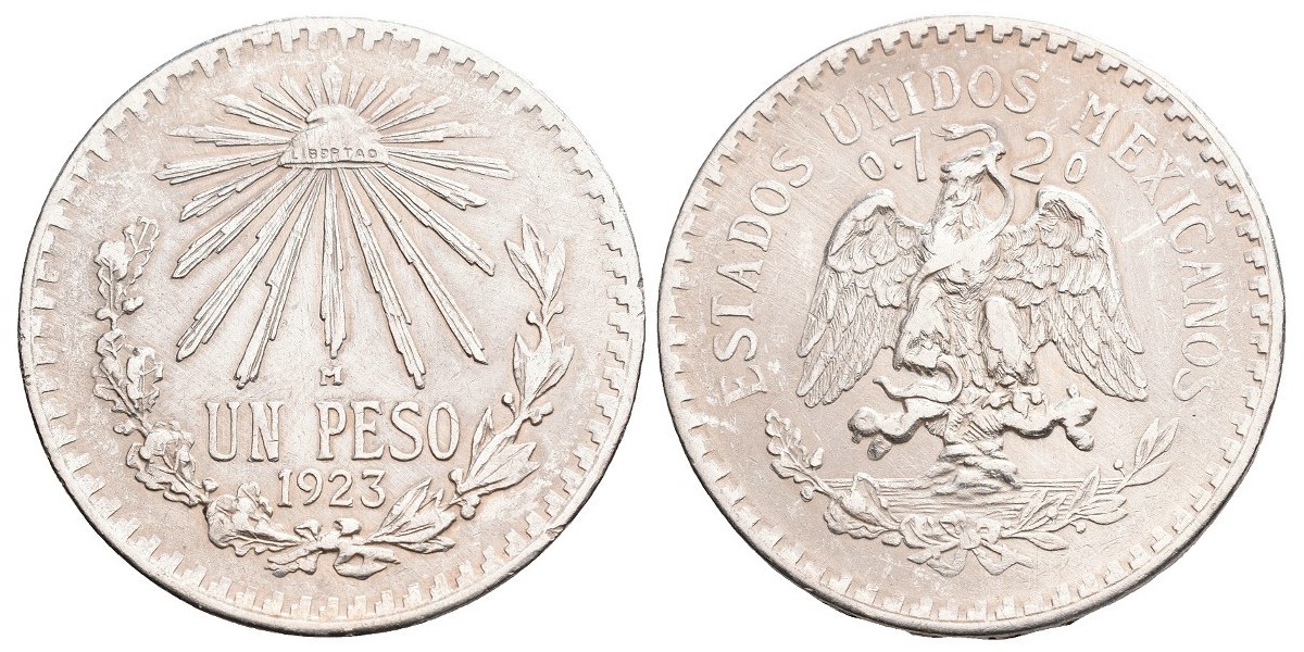 Méjico. 1 peso. 1923