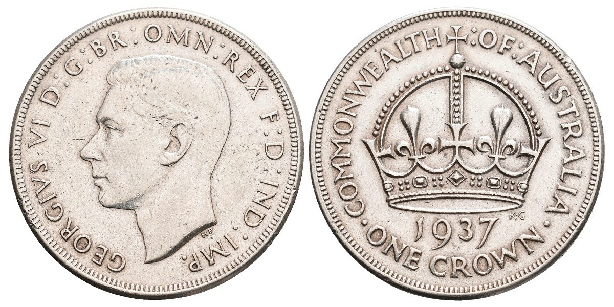 Australia. 1 crown. 1937